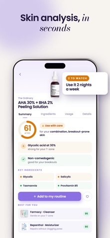 MyGlowApp: Skincare Scanner Screenshot 3 of 7