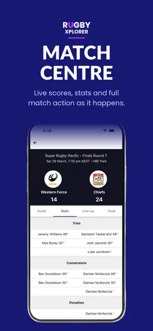 Rugby Xplorer screenshot 3