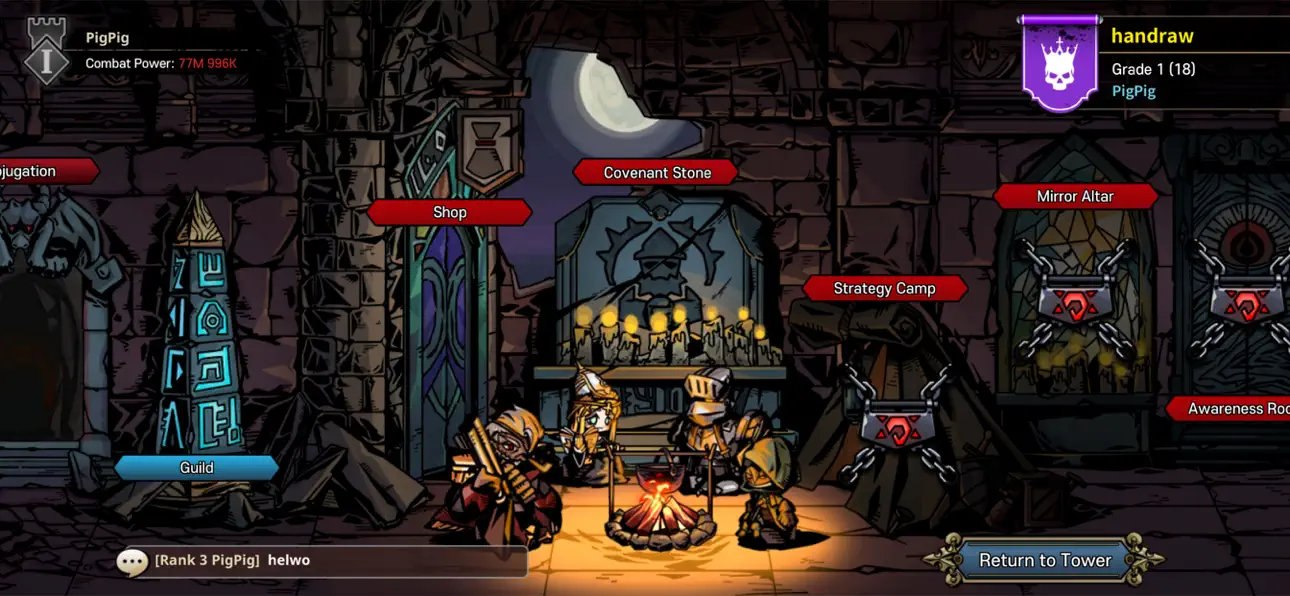 Dark Tower:Tactical RPG Hack screenshot 3 - iOS game interface
