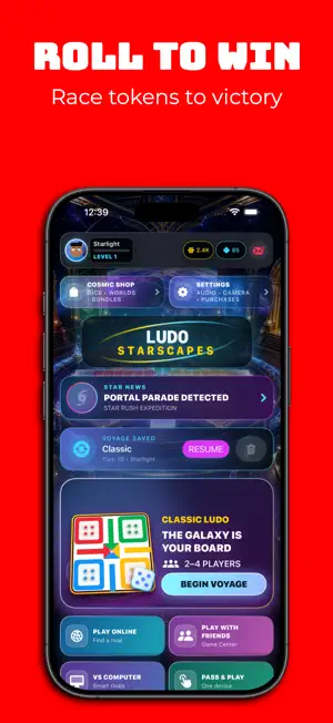 Ludo StarScapes Board Game screenshot 2