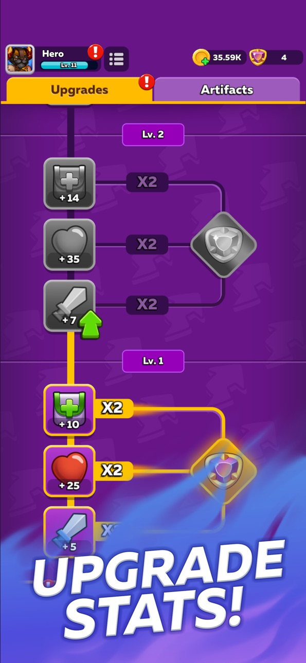 Magic Rivals: Match & Fight iOS Mod IPA screenshot 7 - iOS game interface