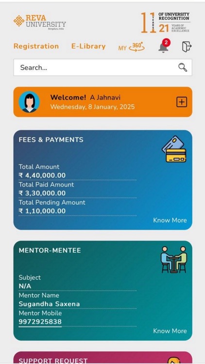 REVA UNIVERSITY Connect