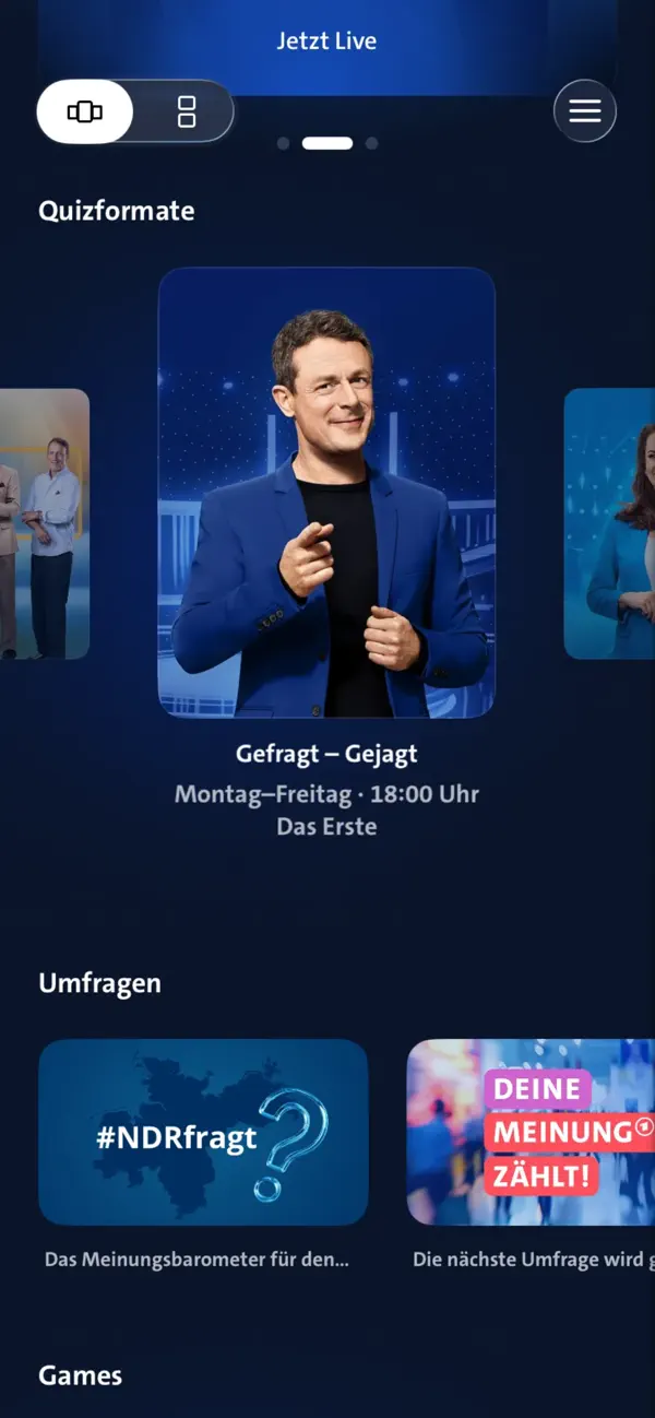 ARD Interaktiv, Screenshot 2