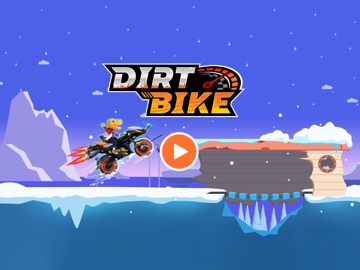 Dirt Bike Games for Kids iPad screenshot