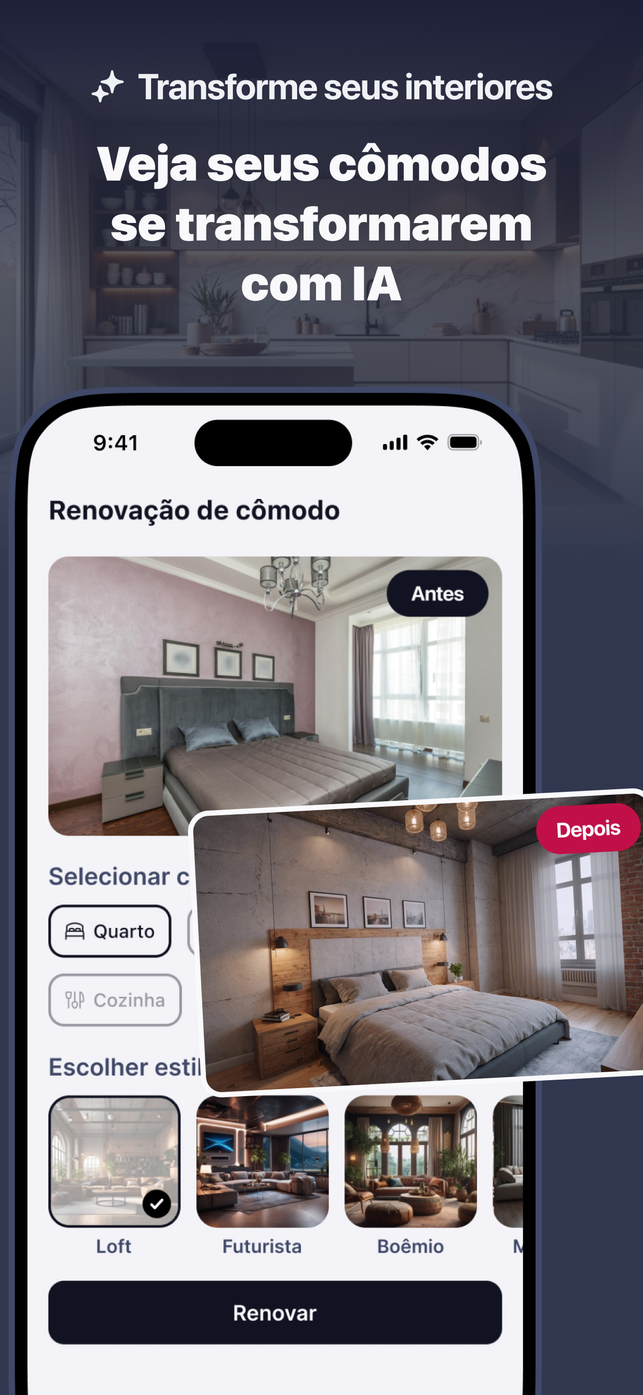 IA home design: Renomo