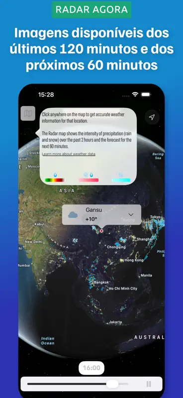 Radar Now: Mapa Chuva e Neve screenshot 4 of 6