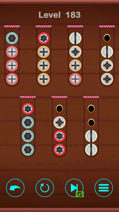 Wood Screw Puzzle : Unscrew it Screenshot