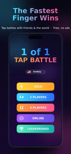 Screenshot von 1 Of 1 Tap Battle auf dem iPhone 1