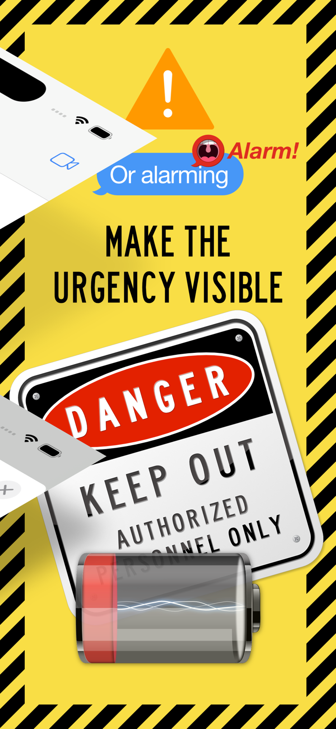 Notification Badge Warnings