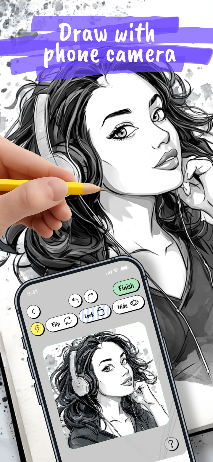 LineVibe: AR Drawing & Sketch screenshot 1