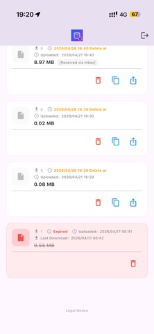 Encrypted Temp Storage Screenshot 2 of 6