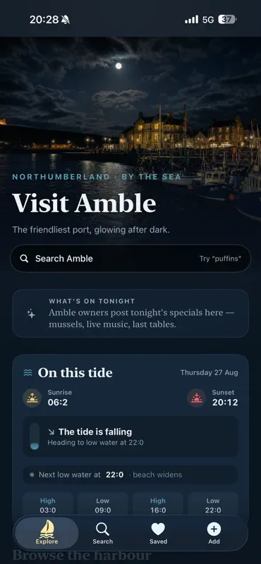 Visit Amble screenshot 1 of 8