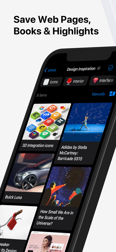 Raindrop.io screenshot 1