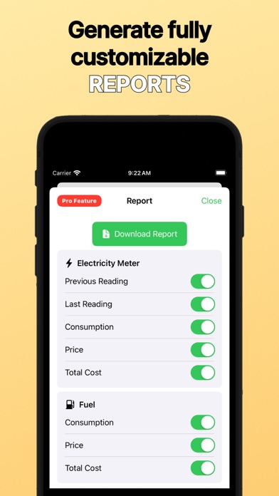 eTracker - Electricity Meter Screenshot
