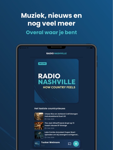 Radio Nashville iPad screenshot 3