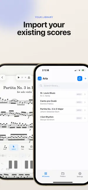 Aria – Music Notation Editor screenshot 2