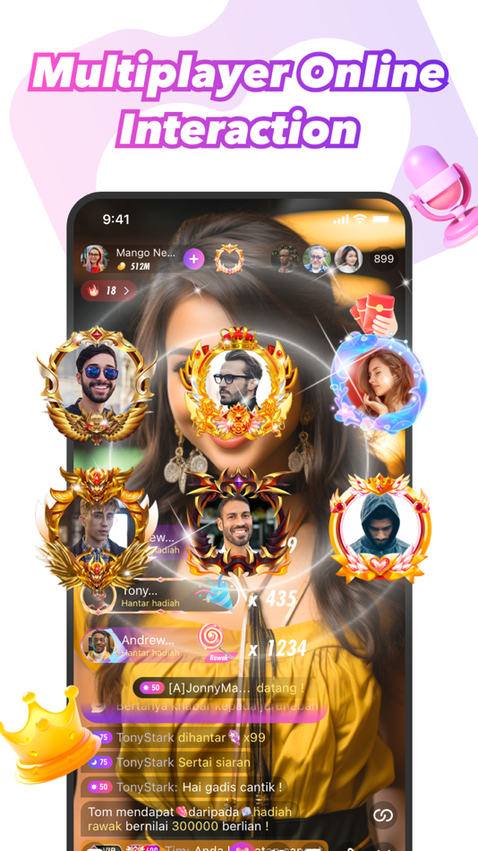#5. Mango Live-Live Stream (iOS) 由: APPXYZ MOBILE COMPANY LIMITED