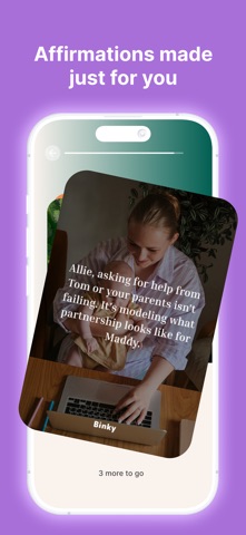 Binky: New Parent Support iPhone screenshot