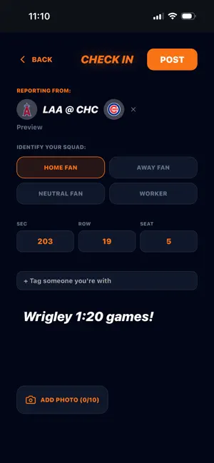 Fan Stat: Your Sports Journey screenshot 3