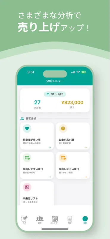簡単・シンプルな「顧客管理帳」 screenshot 4 of 6