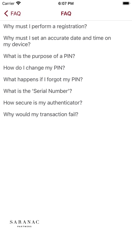 Saranac Partners Authenticator screenshot-3