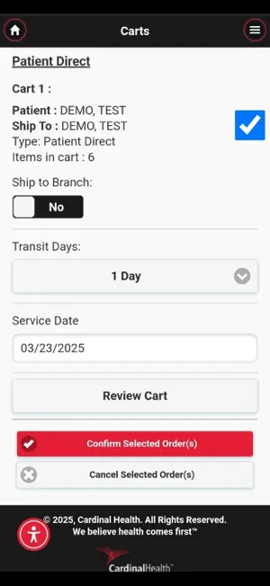 Cardinal Health at-Home - HHA screenshot 4