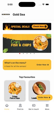 Gold Sea Takeaway Screenshot 1 of 4