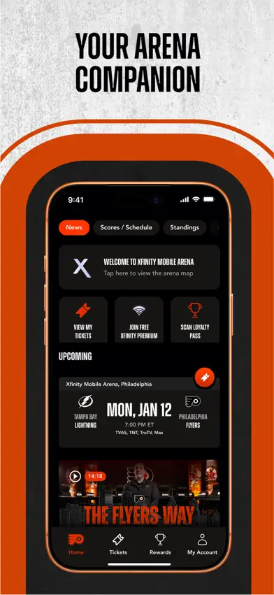 Philadelphia Flyers App screenshot 3