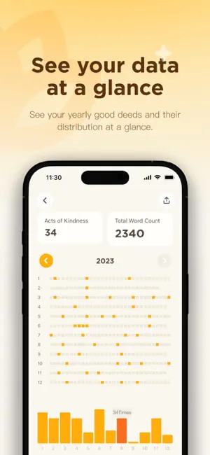 Kindbook -Acts of Kindness Log screenshot 4