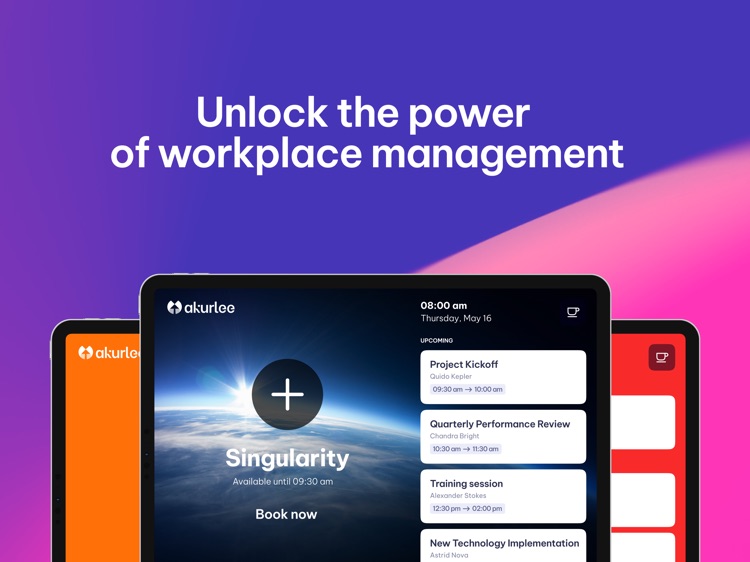 Akurlee – Meeting Room Display