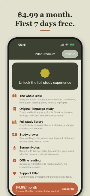 The Pillar Bible Study screenshot 4