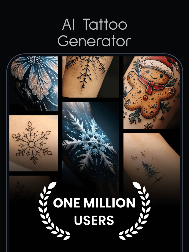 ‎INKHUNTER - AI Tattoo Design Screenshot