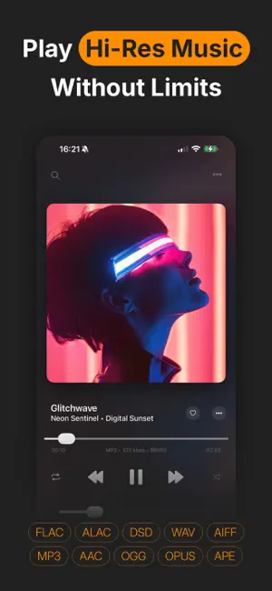 Flacbox: Hi-Res Music Player screenshot 1