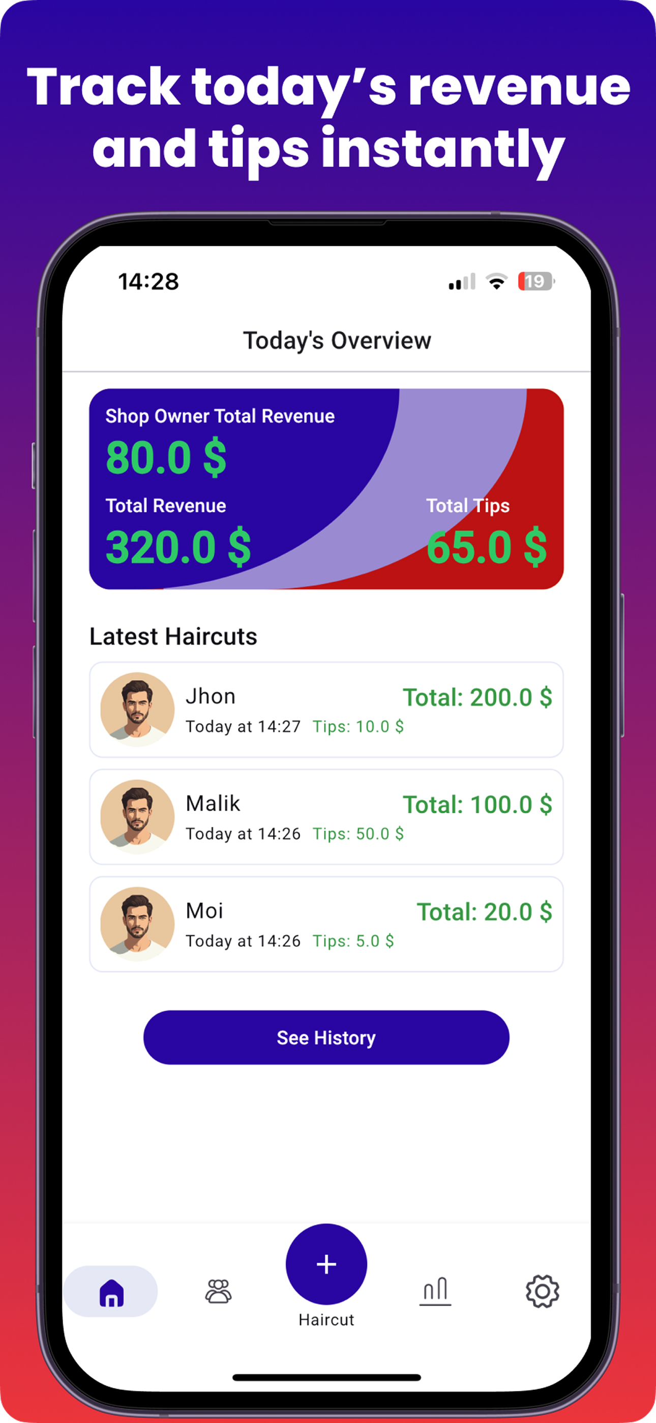 BarberFlow - Barber Revenue