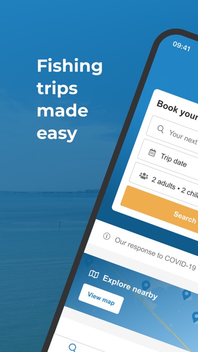 FishingBooker Charters & Trips iPhone screenshot 1 - Travel app