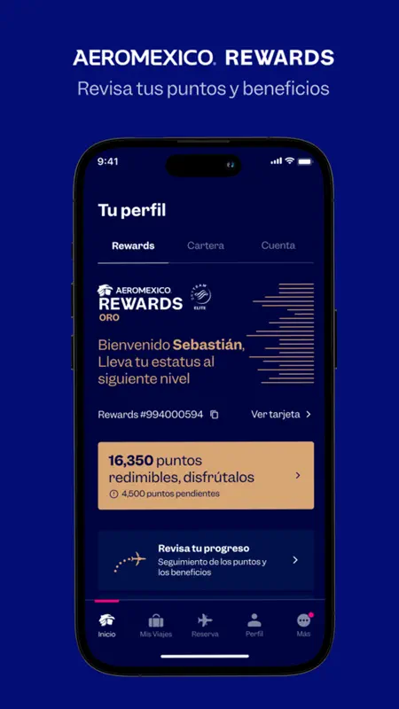 Aeroméxico screenshot 3 of 4