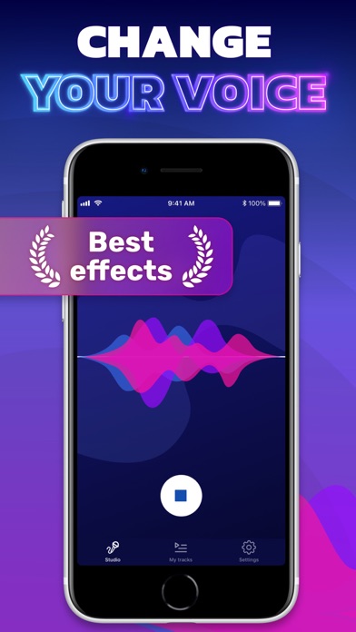 Voice Shifter - Vocal Effects Screenshot