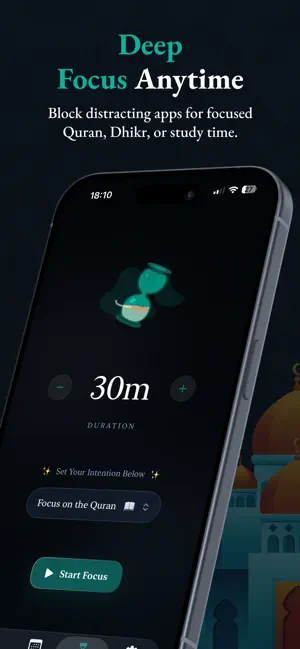 SalahMode: Muslim Prayer Focus screenshot 2