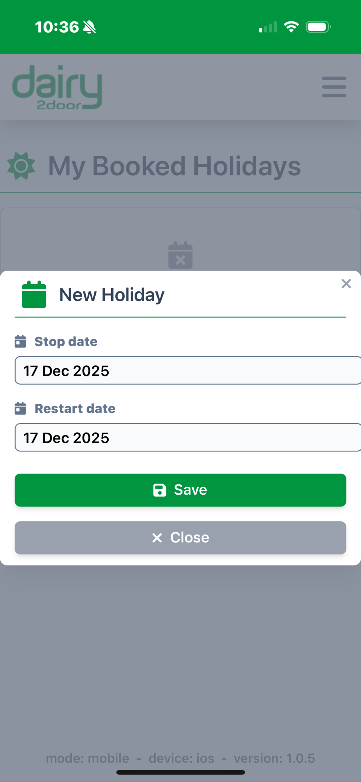 Dairy2Door screenshot 5
