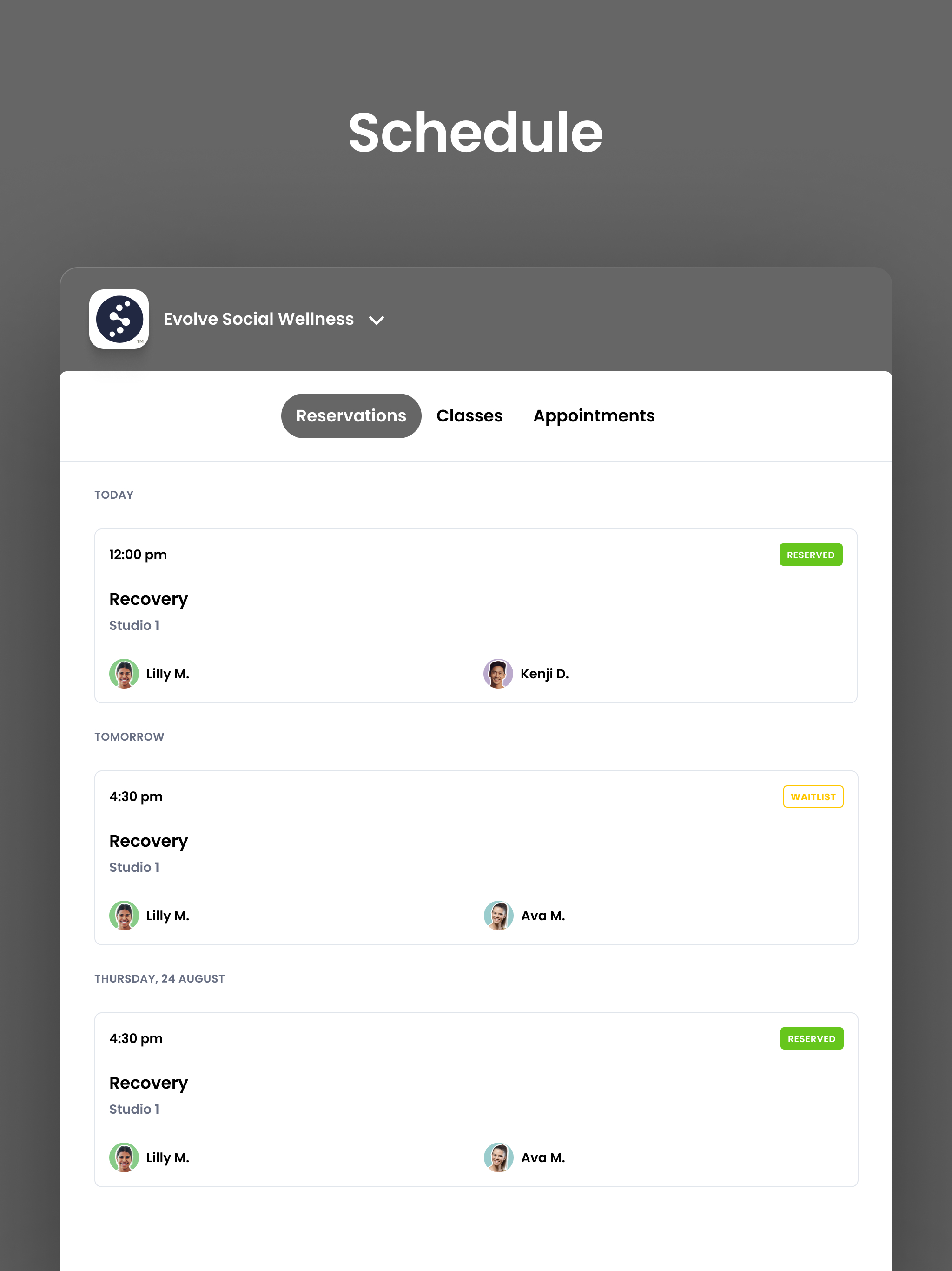 Evolve Social Wellness - SA screenshot 8