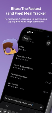 Meal Tracker: Bites Screenshot 1 of 7