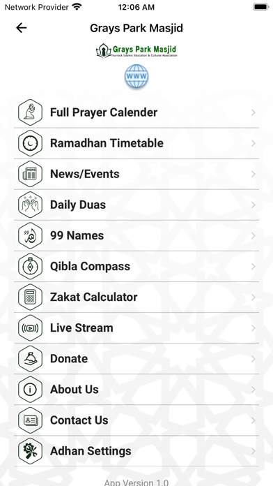 Screenshot #2 pour Grays Park Masjid