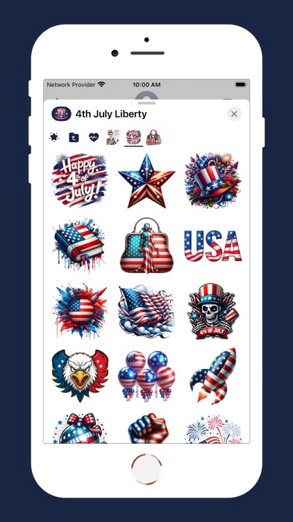 4th July Liberty Spark Wave