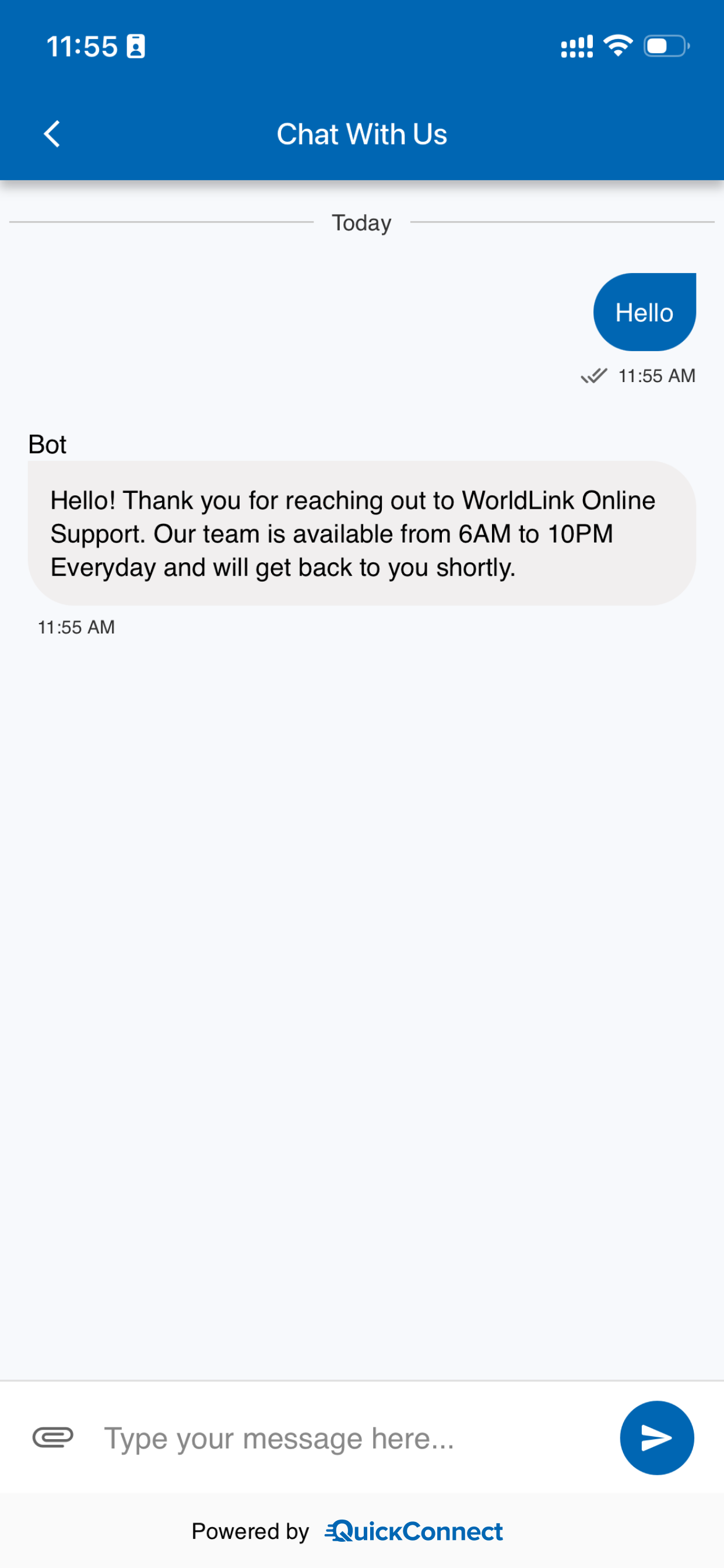 myWorldLink screenshot 6