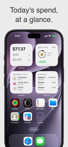 Captura 3 de CashJot: Daily Expense Tracker