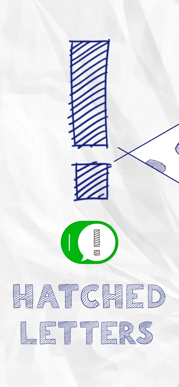 Screenshot #1 pour Doodle ABC: Lettres Schraffées