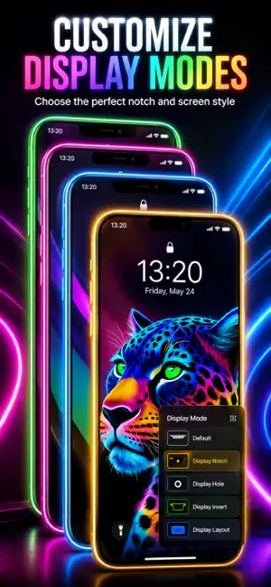 Live Wallpapers Trimlight Edge screenshot 2