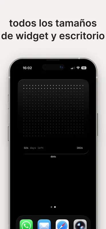 dots: widget de días restantes screenshot 3 of 3