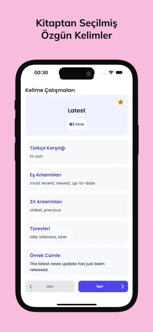 YDS - YÖKDİL Kelime Ezberleme screenshot 4