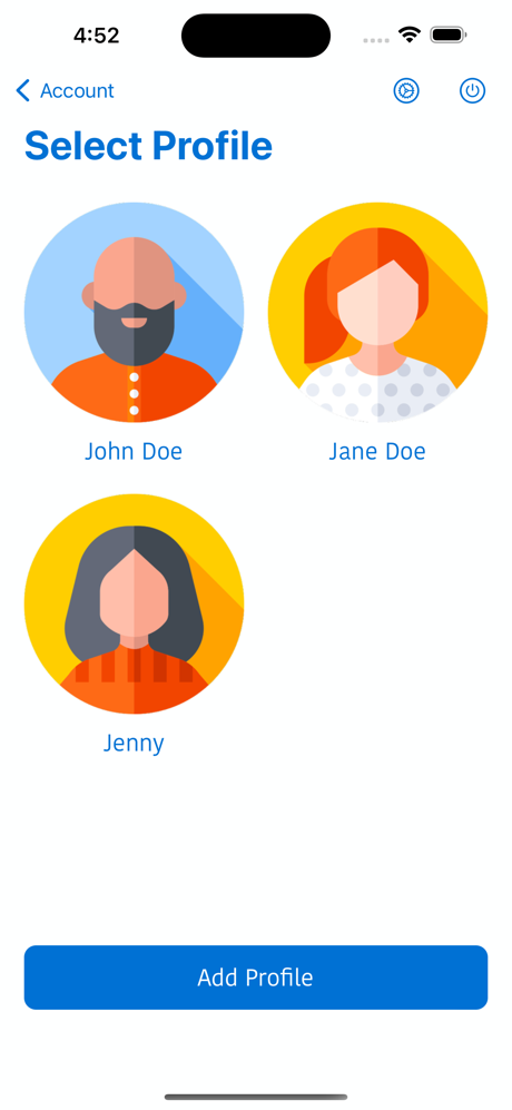 Profile Selection